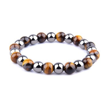 Tiger Eye Bracelet Men's Simple Obsidian Couple Friendship Bracelet