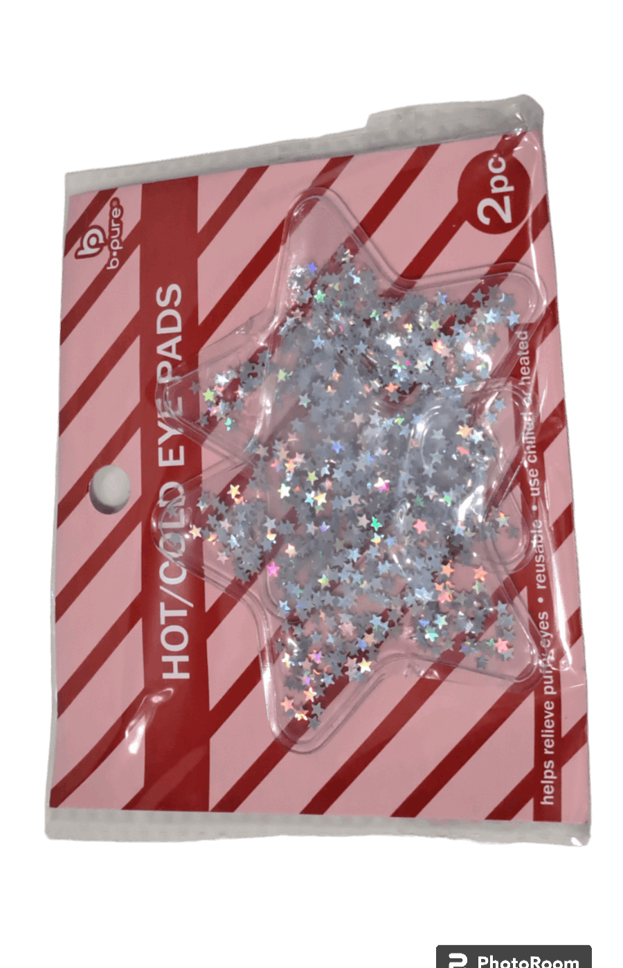 2 Piece Star Shaped Hot/Cold Eye Pads