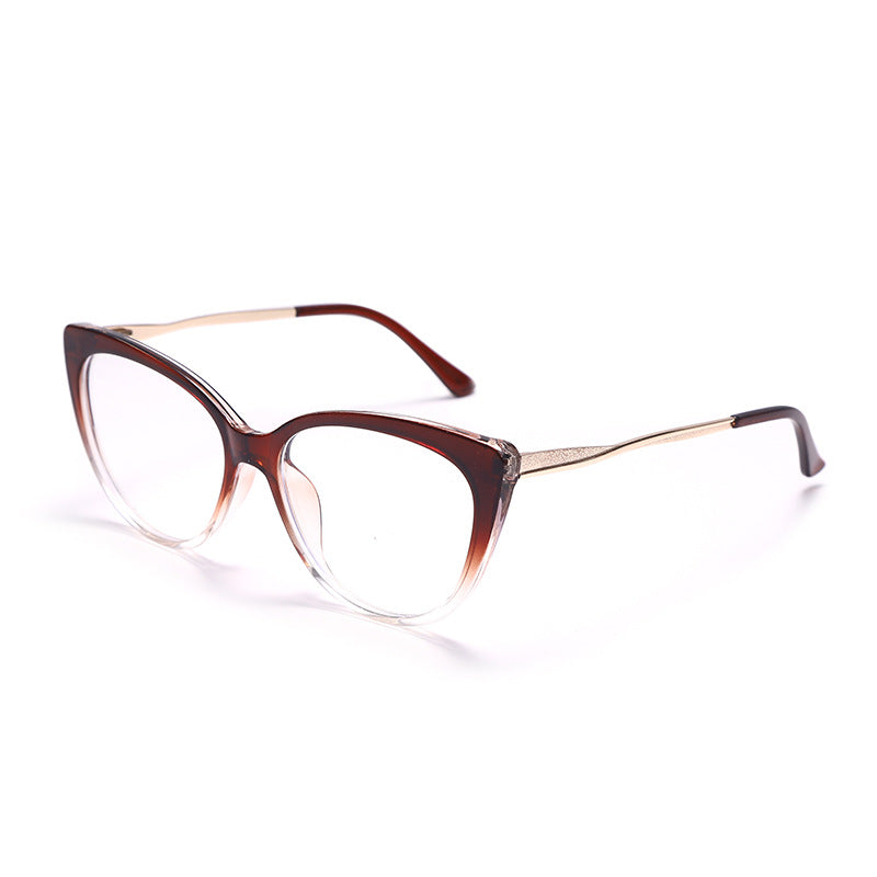 Anti-Blue Light Cat Eye Retro Glasses Frame for Women