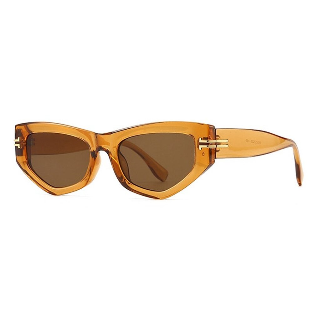 Luxury Cat Eye Sunglasses Ladies Elegant Black Vintage Eyewear