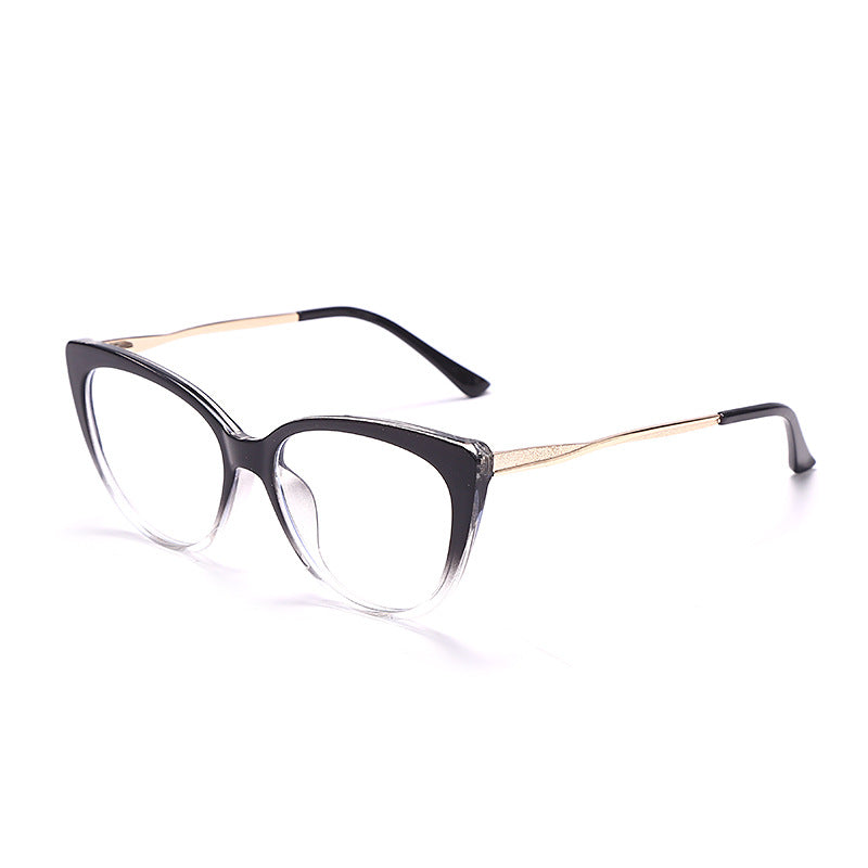 Anti-Blue Light Cat Eye Retro Glasses Frame for Women