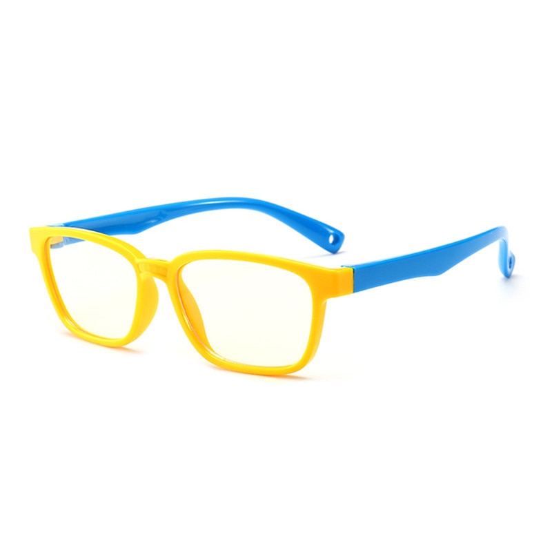 Baby Anti-blue Light Silicone Glasses for Children Soft Frame
