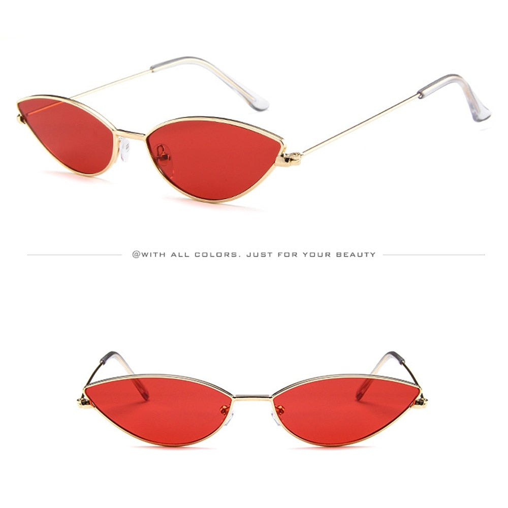 Cat Eye Sunglasses Womens Small Frame Cat Eye