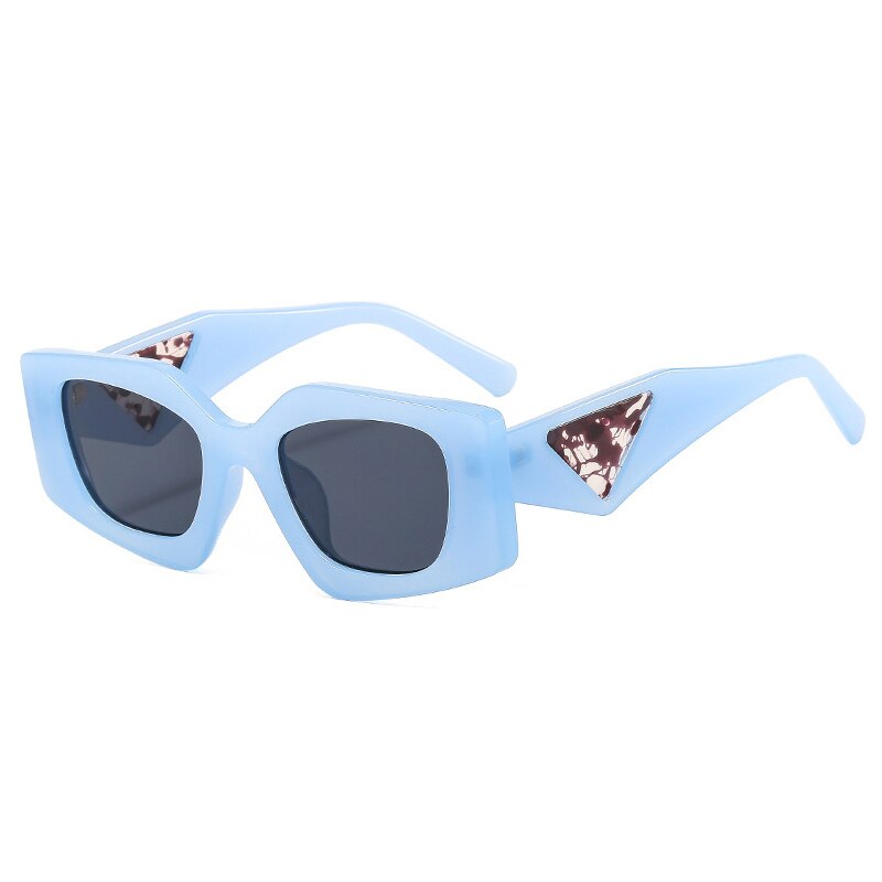 Fashion Polygon Cat Eye Sunglasses Women Retro