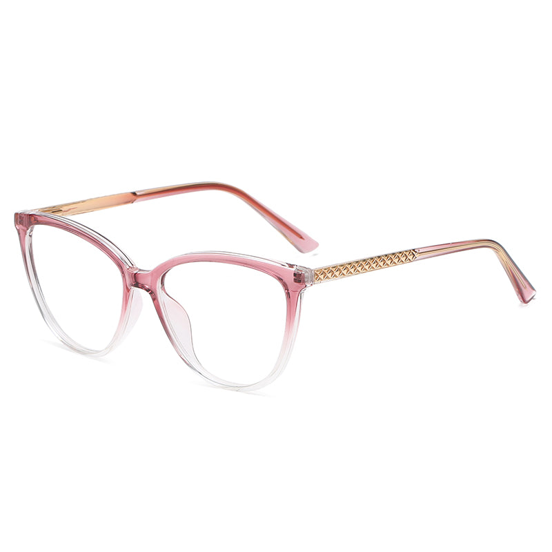 Fashion avant-garde comfortable cat eye eyeglasses