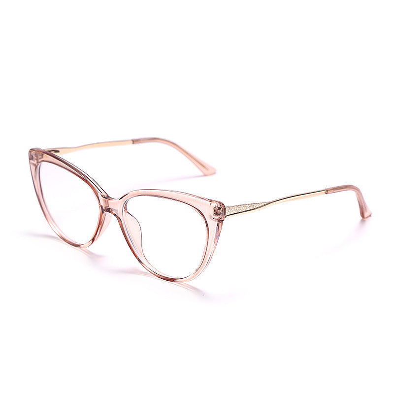 Anti-Blue Light Cat Eye Retro Glasses Frame for Women