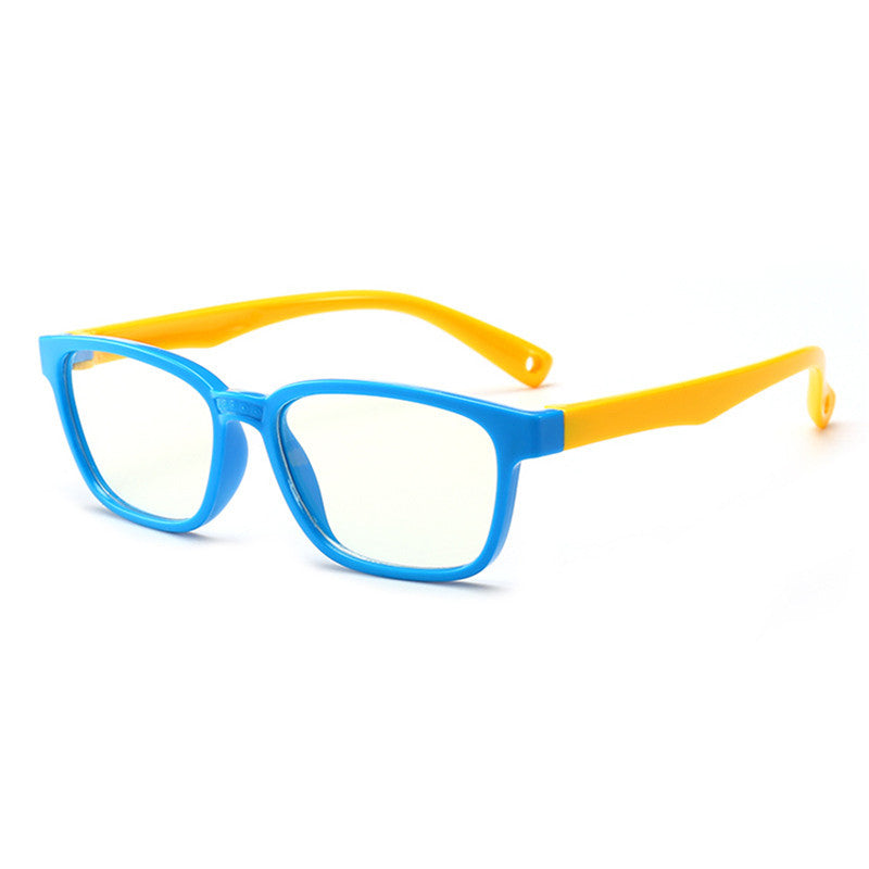 Baby Anti-blue Light Silicone Glasses for Children Soft Frame