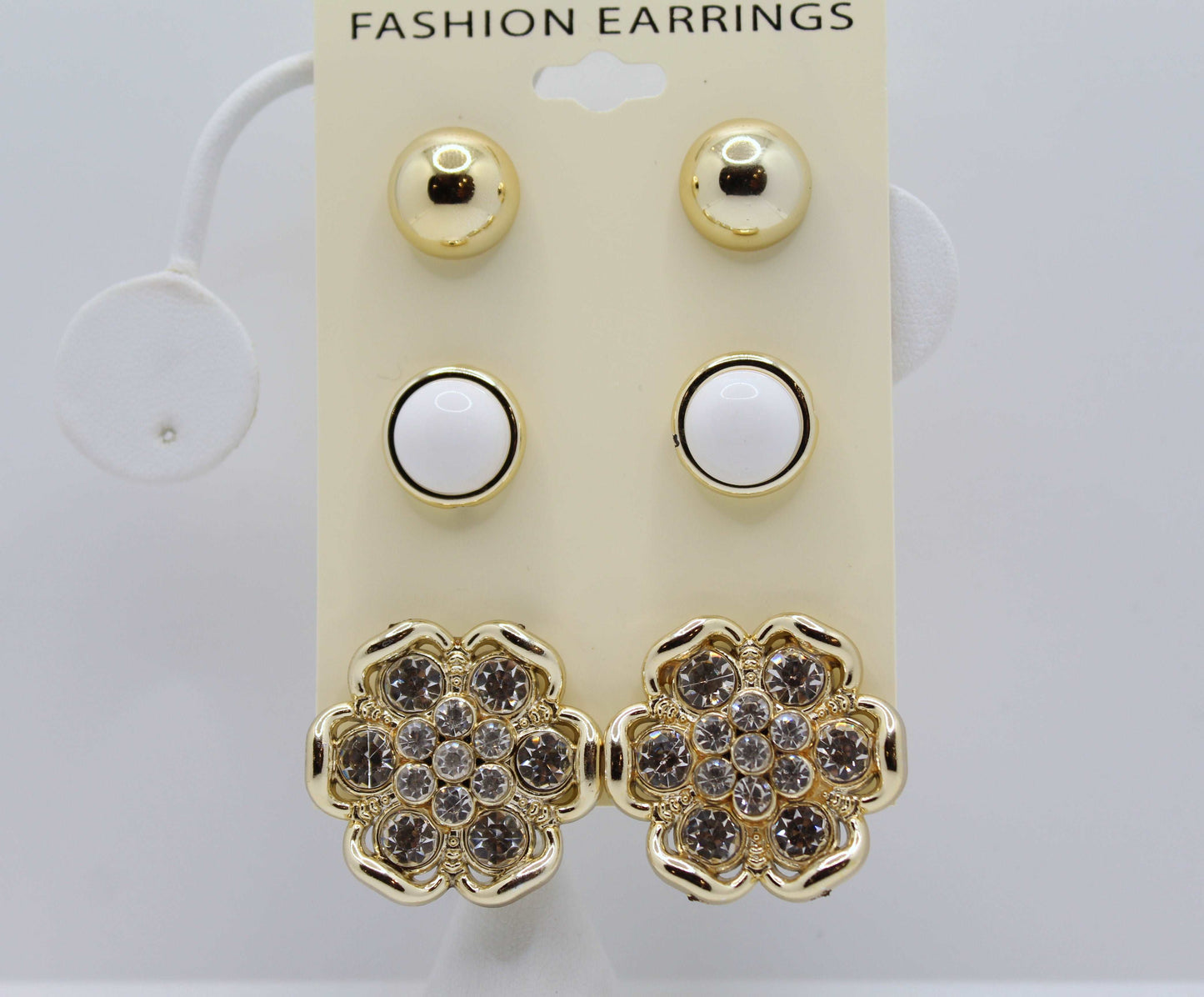 3 Pair Earring Set
