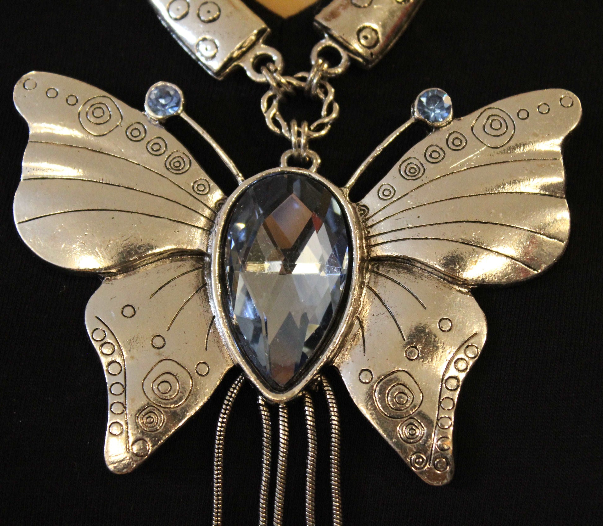 Silver Butterfly Necklace