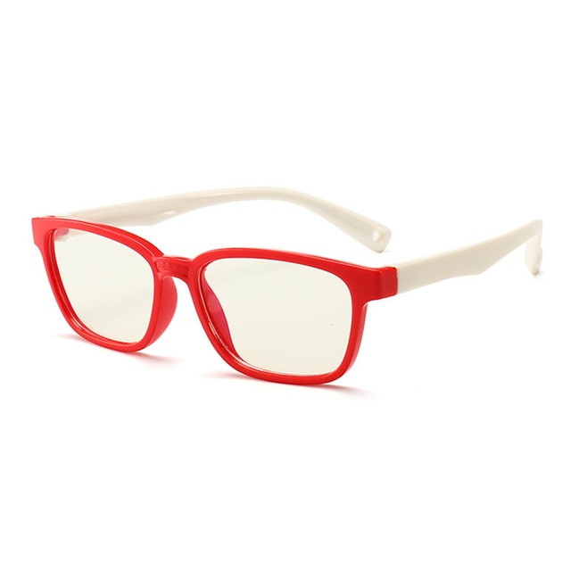 Baby Anti-blue Light Silicone Glasses for Children Soft Frame