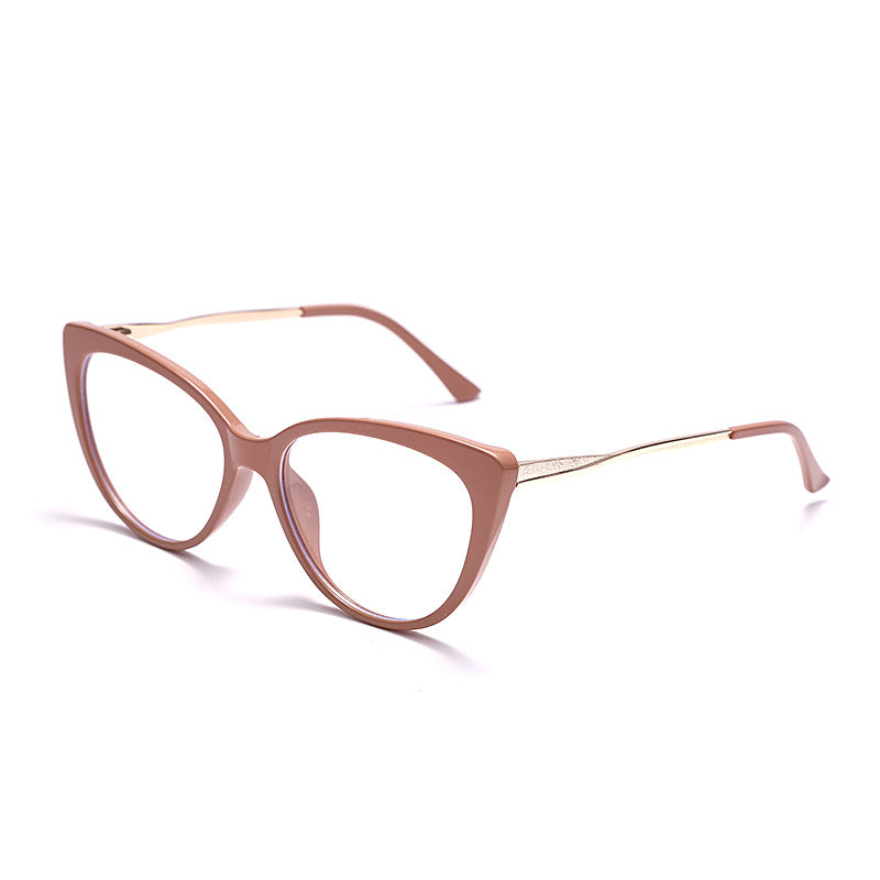 Anti-Blue Light Cat Eye Retro Glasses Frame for Women