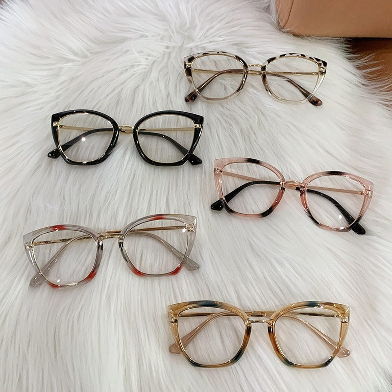 Cat eye glasses frame for women trendy