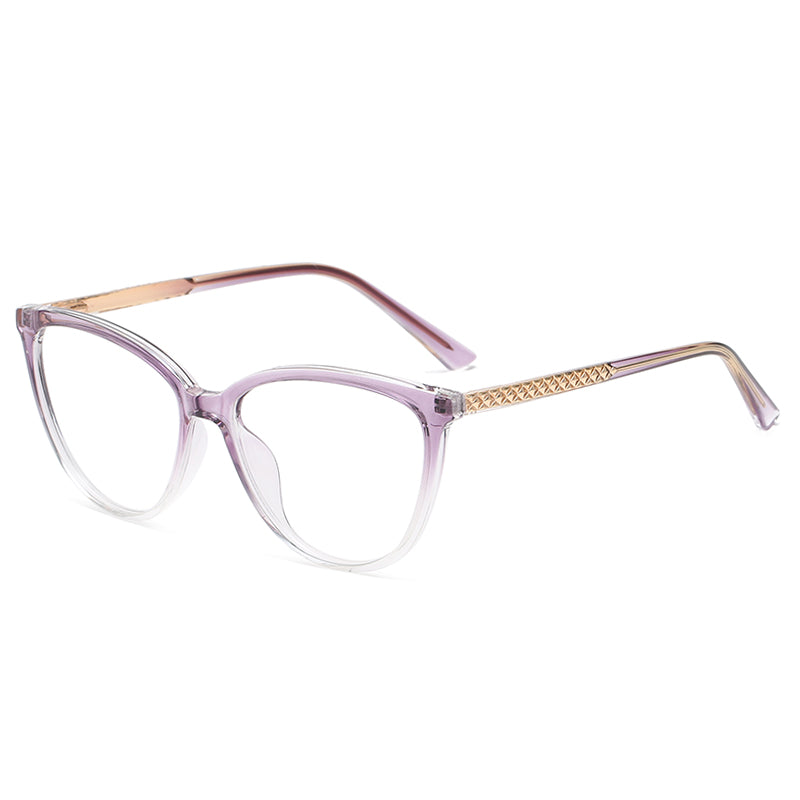Fashion avant-garde comfortable cat eye eyeglasses