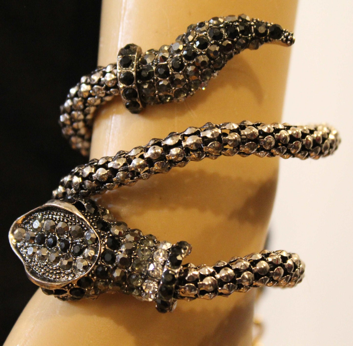 Fireside Hot 2-In-1 Snake Bracelet & Necklace