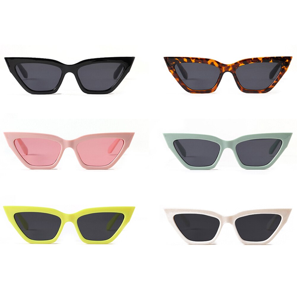 Ladies cat eye glasses female colorful