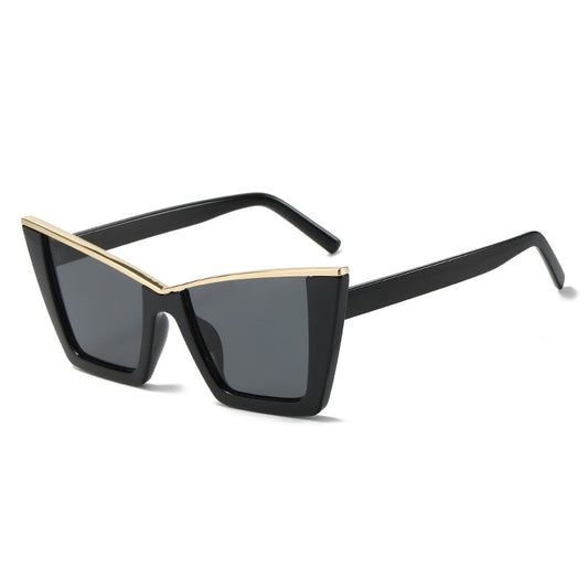 New Cat Eye Sunglasses for Women Vintage Shades Luxury UV400 Eyewear