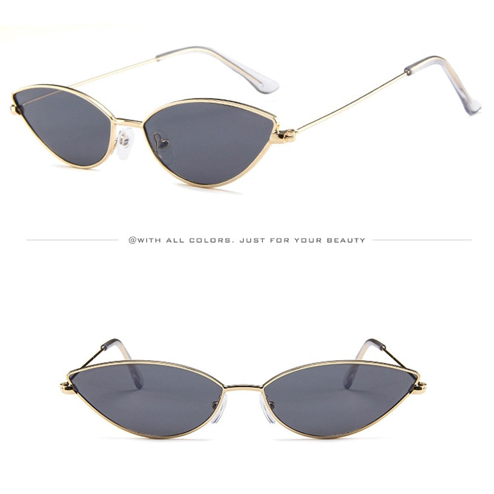 Cat Eye Sunglasses Womens Small Frame Cat Eye