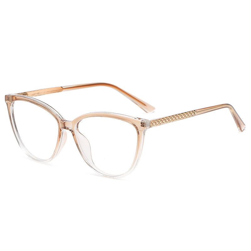 Fashion avant-garde comfortable cat eye eyeglasses