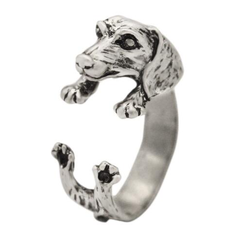 Handmade Dachshund Dog Puppy Animal Rings