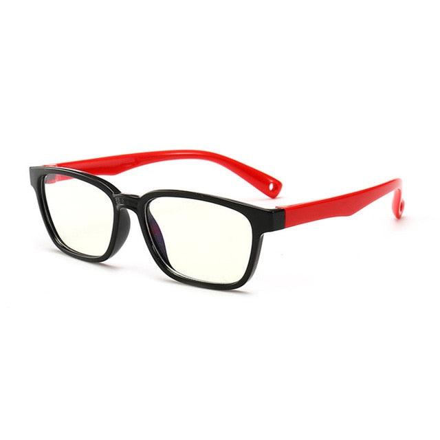 Baby Anti-blue Light Silicone Glasses for Children Soft Frame