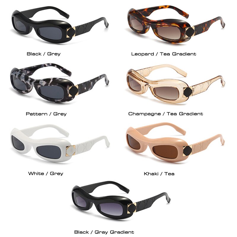 Vintage  Sunglasses Fashion Brand Designer Gradient Shades