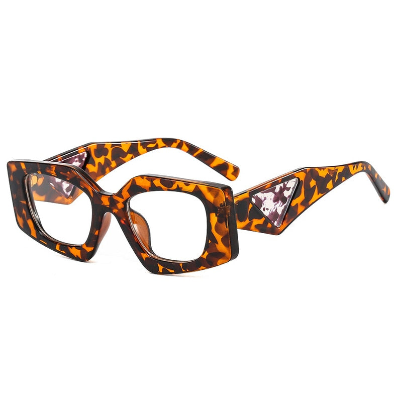 Fashion Polygon Cat Eye Sunglasses Women Retro