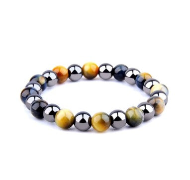Tiger Eye Bracelet Men's Simple Obsidian Couple Friendship Bracelet