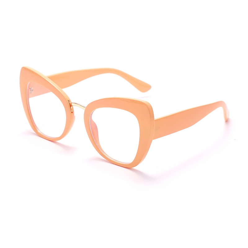Cat Eye Computer Glasses Women Blue Light Blocking Prescription Optical Frames