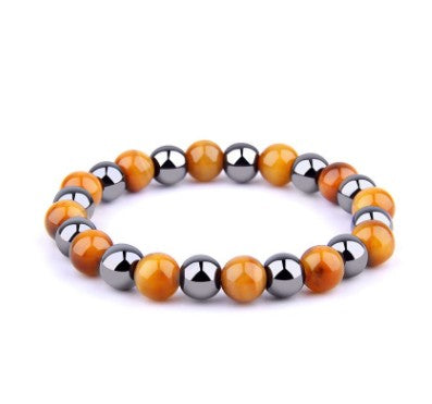 Tiger Eye Bracelet Men's Simple Obsidian Couple Friendship Bracelet