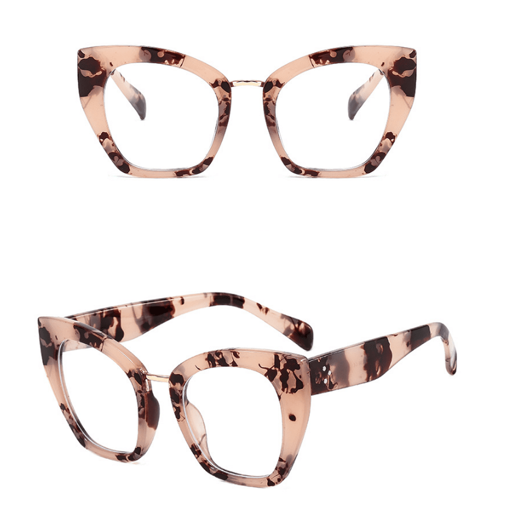 Cat Eye Frame Glasses Butterfly Frame Anti-Ultraviolet Glasses