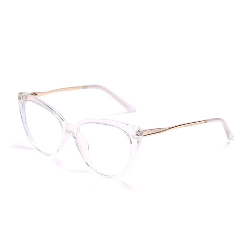 Anti-Blue Light Cat Eye Retro Glasses Frame for Women