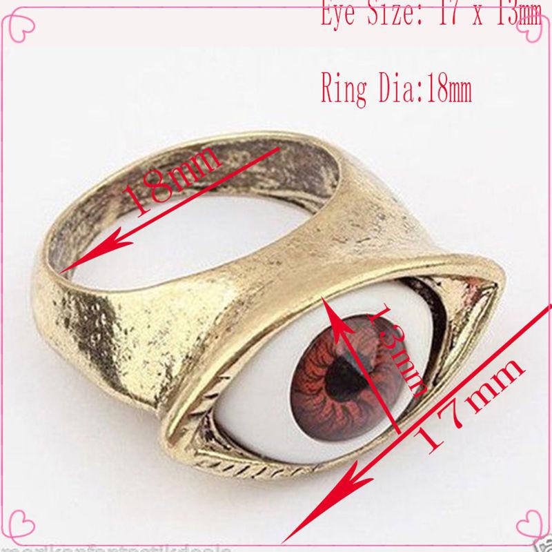 Evil Eye Finger Ring Halloween Gift