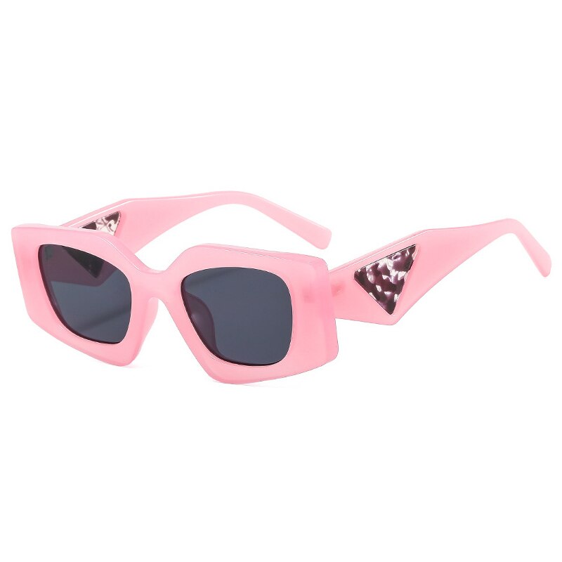 Fashion Polygon Cat Eye Sunglasses Women Retro