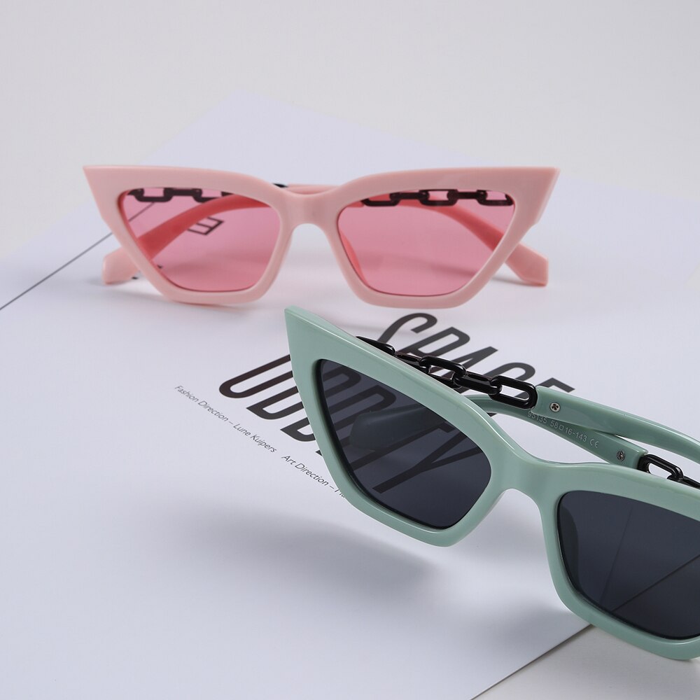 Ladies cat eye glasses female colorful