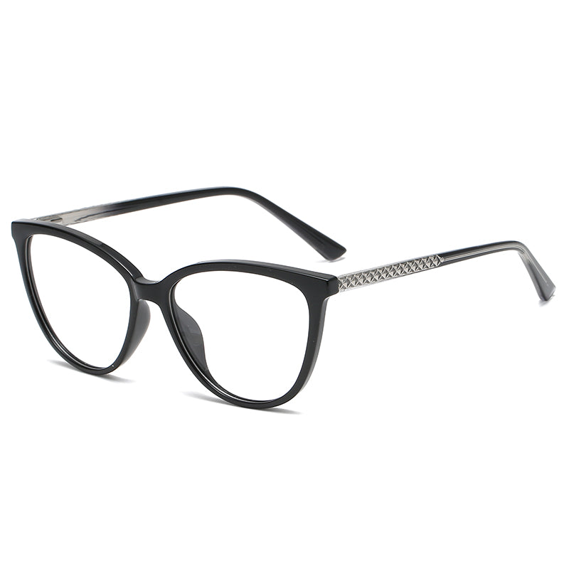 Fashion avant-garde comfortable cat eye eyeglasses