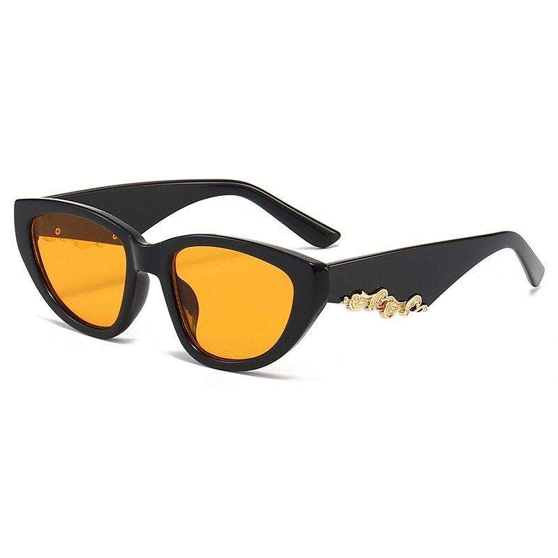 New Cat Eye Sunglasses for Women Vintage Shades Luxury UV400 Eyewear