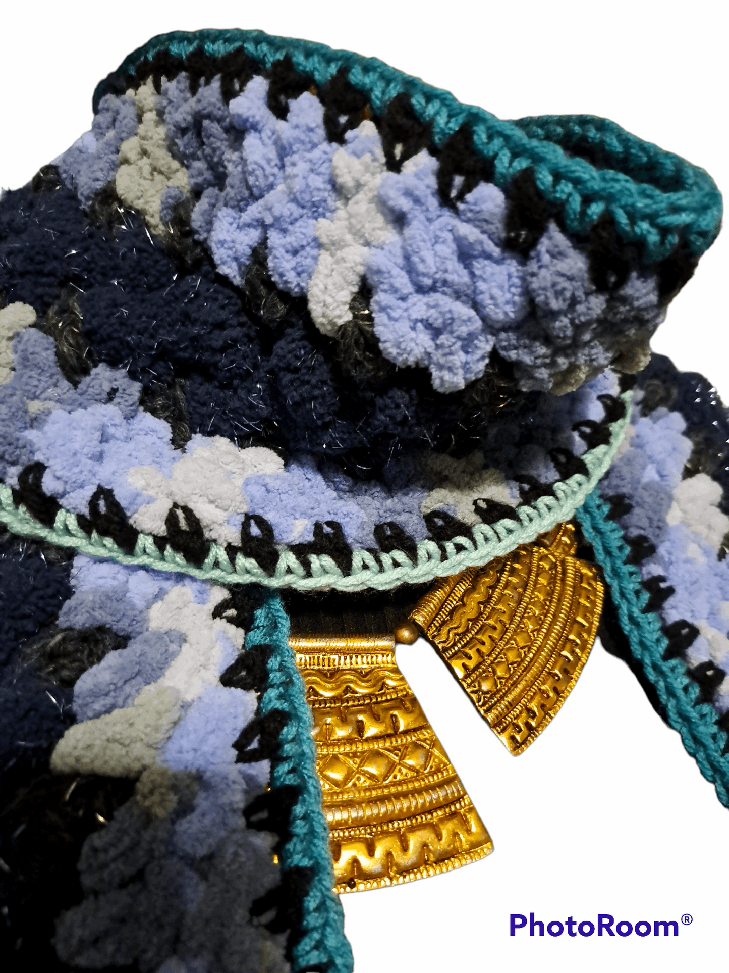 Ain't No Blues Blues Hat & Scarf Set
