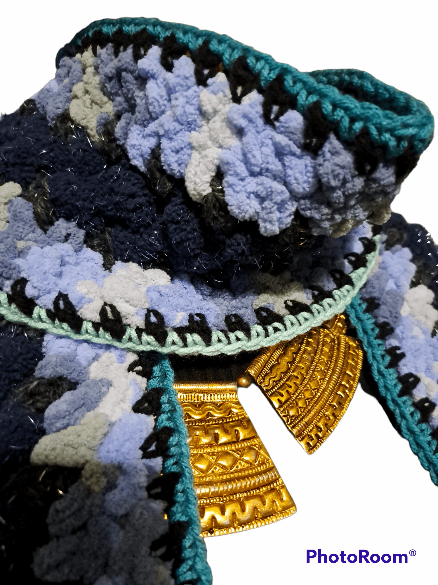 Ain't No Blues Blues Hat & Scarf Set