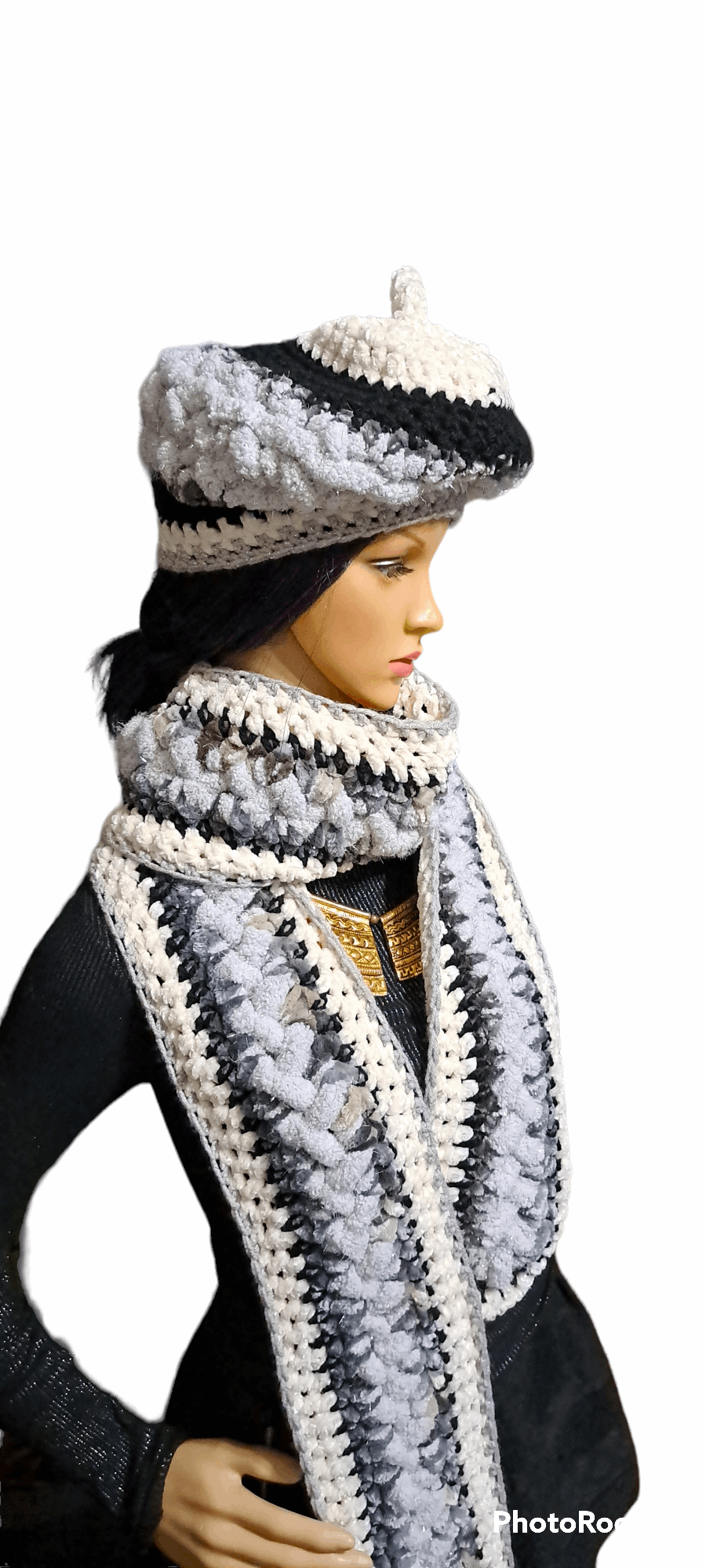 Royalty Hat & Scarf Set