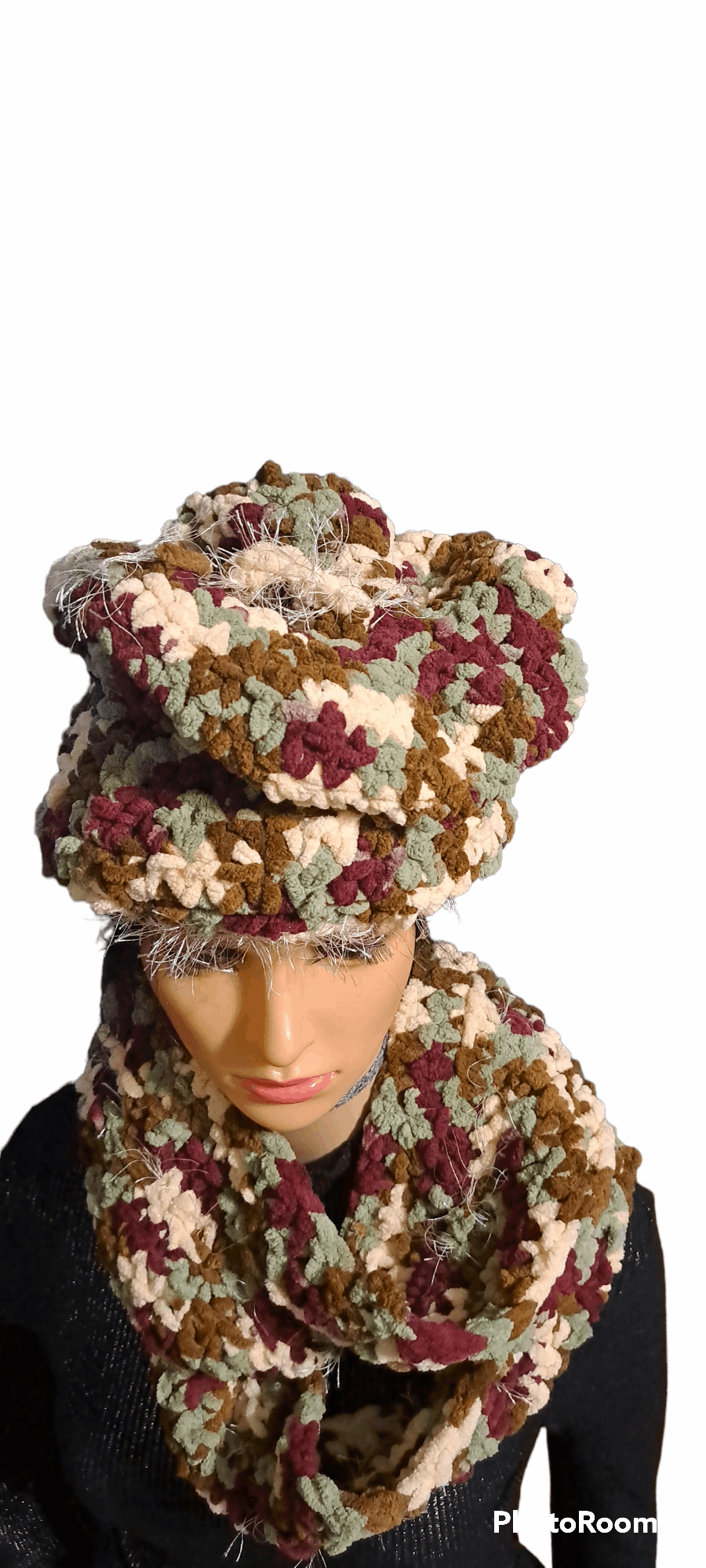 Pretty Me Camouflage Infinity Hat & Scarf Set