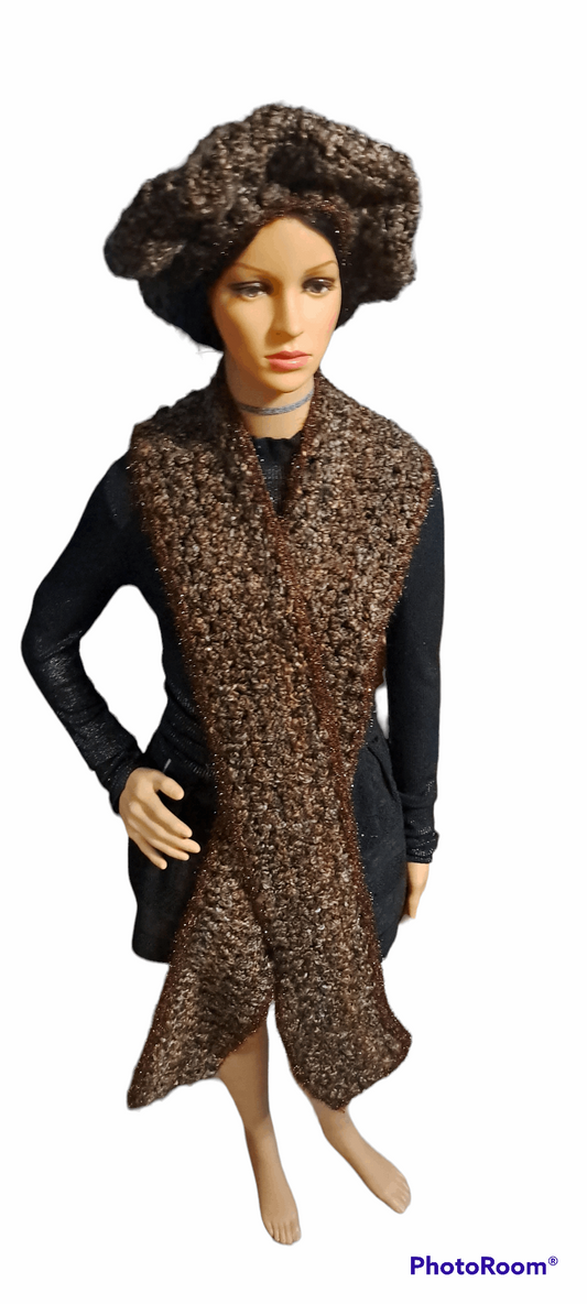 Elegant Somebody Hat & Scarf Set