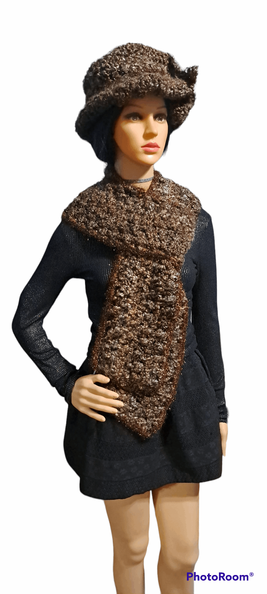 Elegant Somebody Hat & Scarf Set