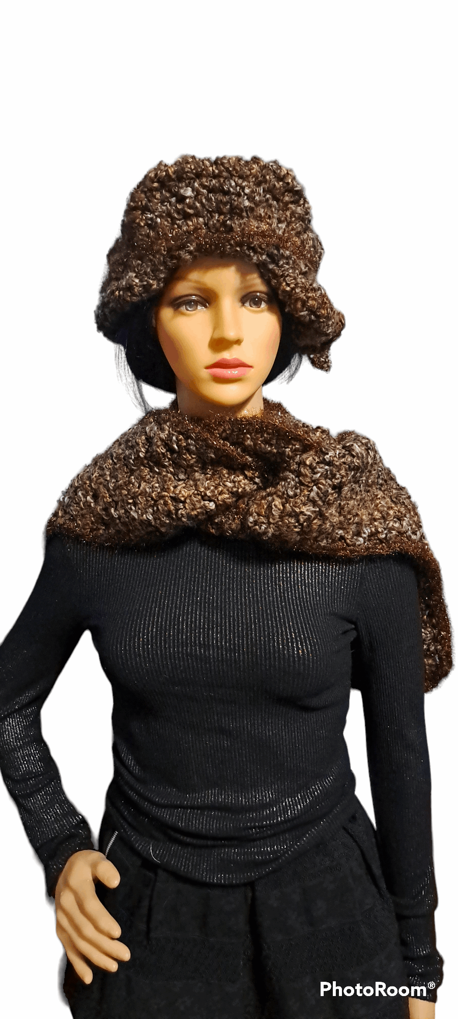 Elegant Somebody Hat & Scarf Set