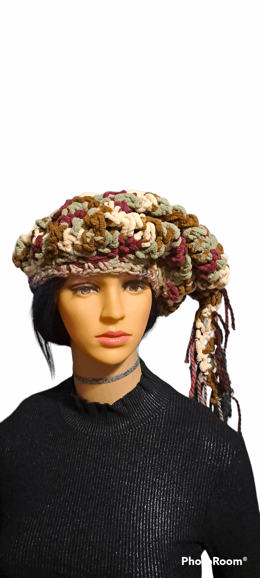 Sexy Camouflage Hat & Scarf Set