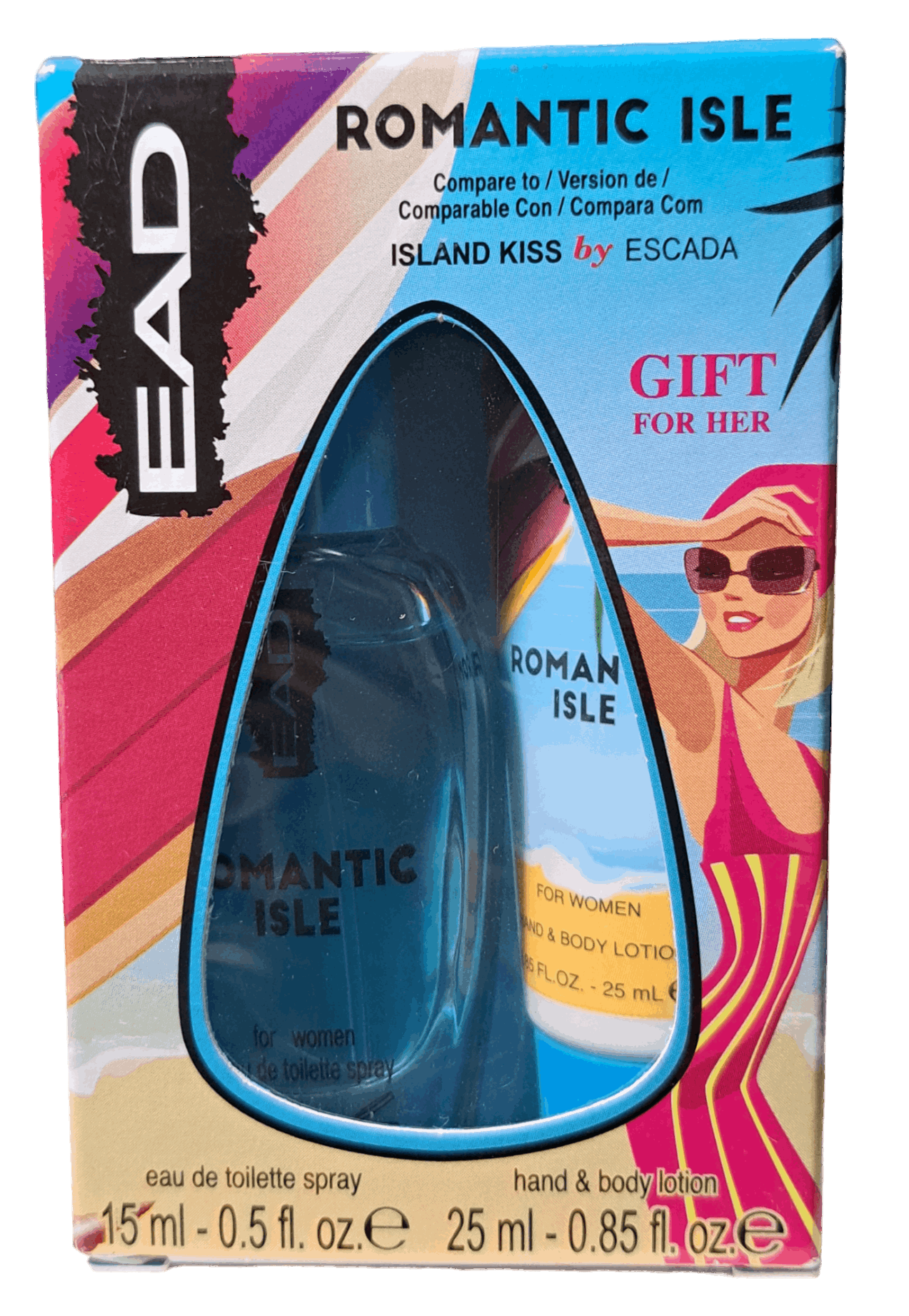EAD Romantic Isle gift set