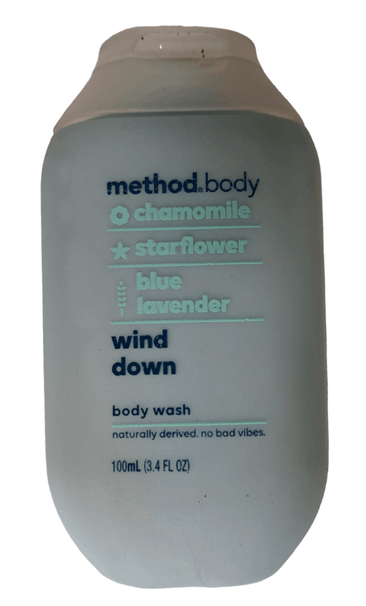 method.body Chamomile  Starflower Blue Lavender Wind Down Body Wash