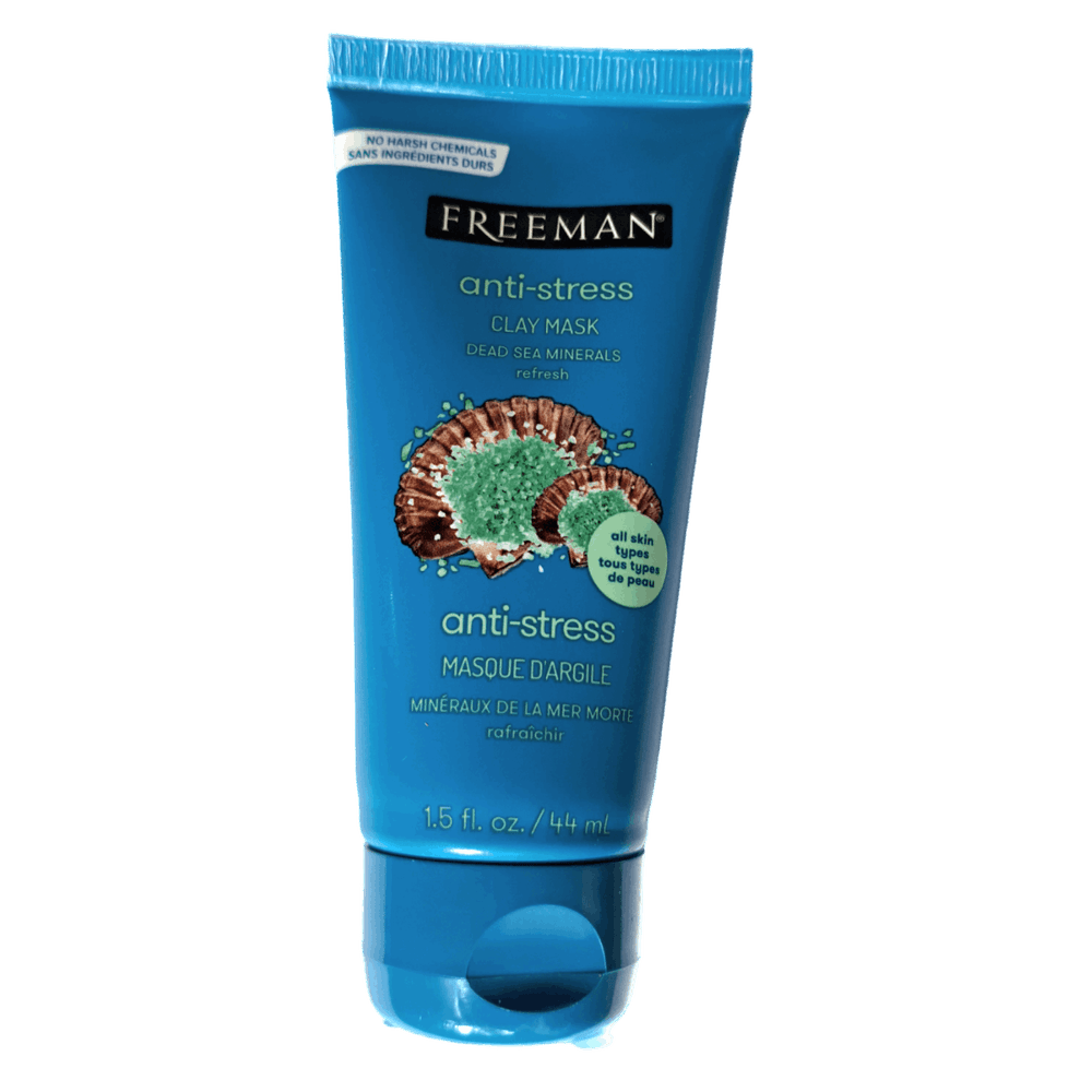 Freeman Anti Stress Clay With Dead Sea Salt Face Mask