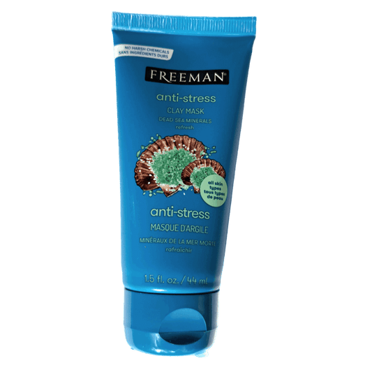 Freeman Anti Stress Clay With Dead Sea Salt Face Mask