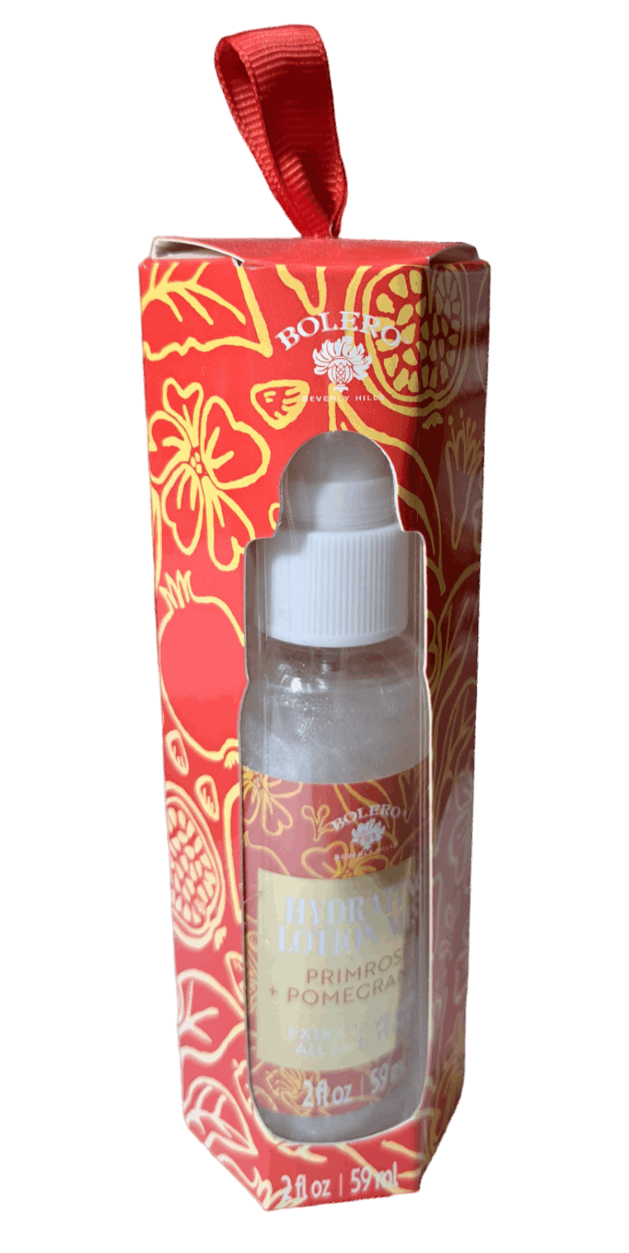 Bolero Moisturizing Body Lotion Mist Primrose Pomegranate