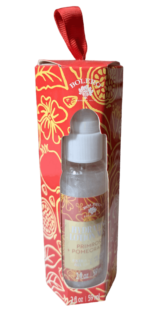 Bolero Moisturizing Body Lotion Mist Primrose Pomegranate